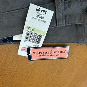 Vineyard Vines Classic Fit Gray Pants 30 x 30